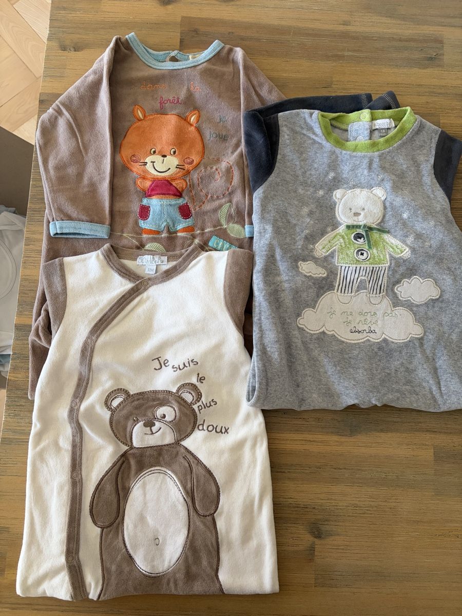 H&M Lotti & Set di vestiti: Lot pyjamas taille 80 – Usato da Sion venduto da Nelsonkatz