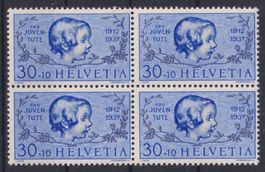 PJ 1937 30 Rp.4er Block (*)