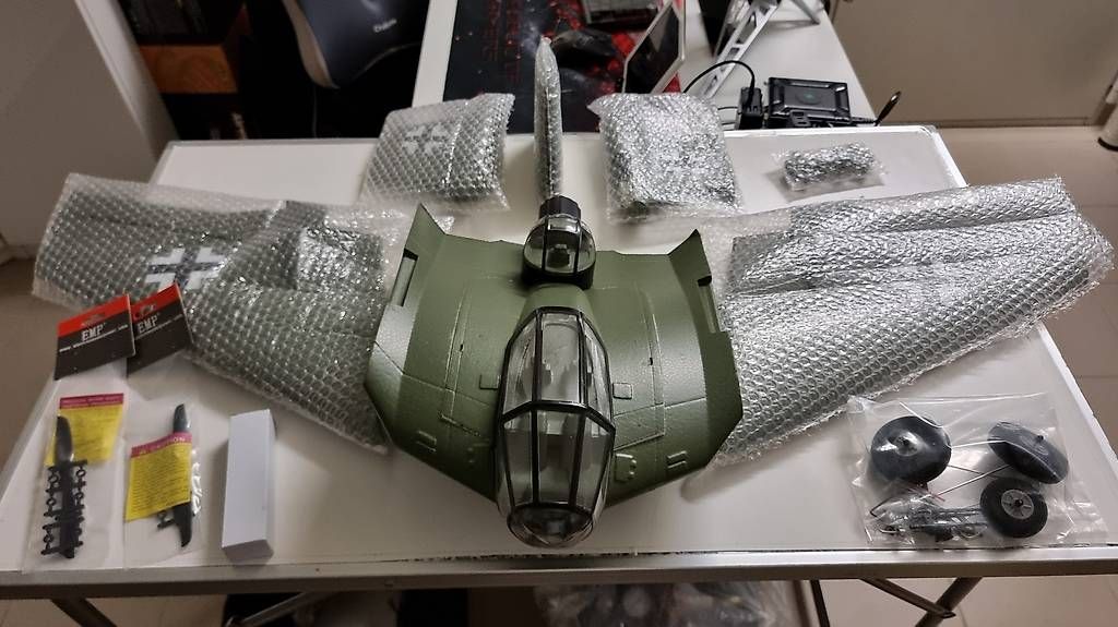 Modellismo RC: HORTON BV-38 – Nuovo e nell'imballaggio originale da Unterengstringen venduto da Baldyman