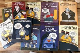 9 livres Le Chat de Geluck 