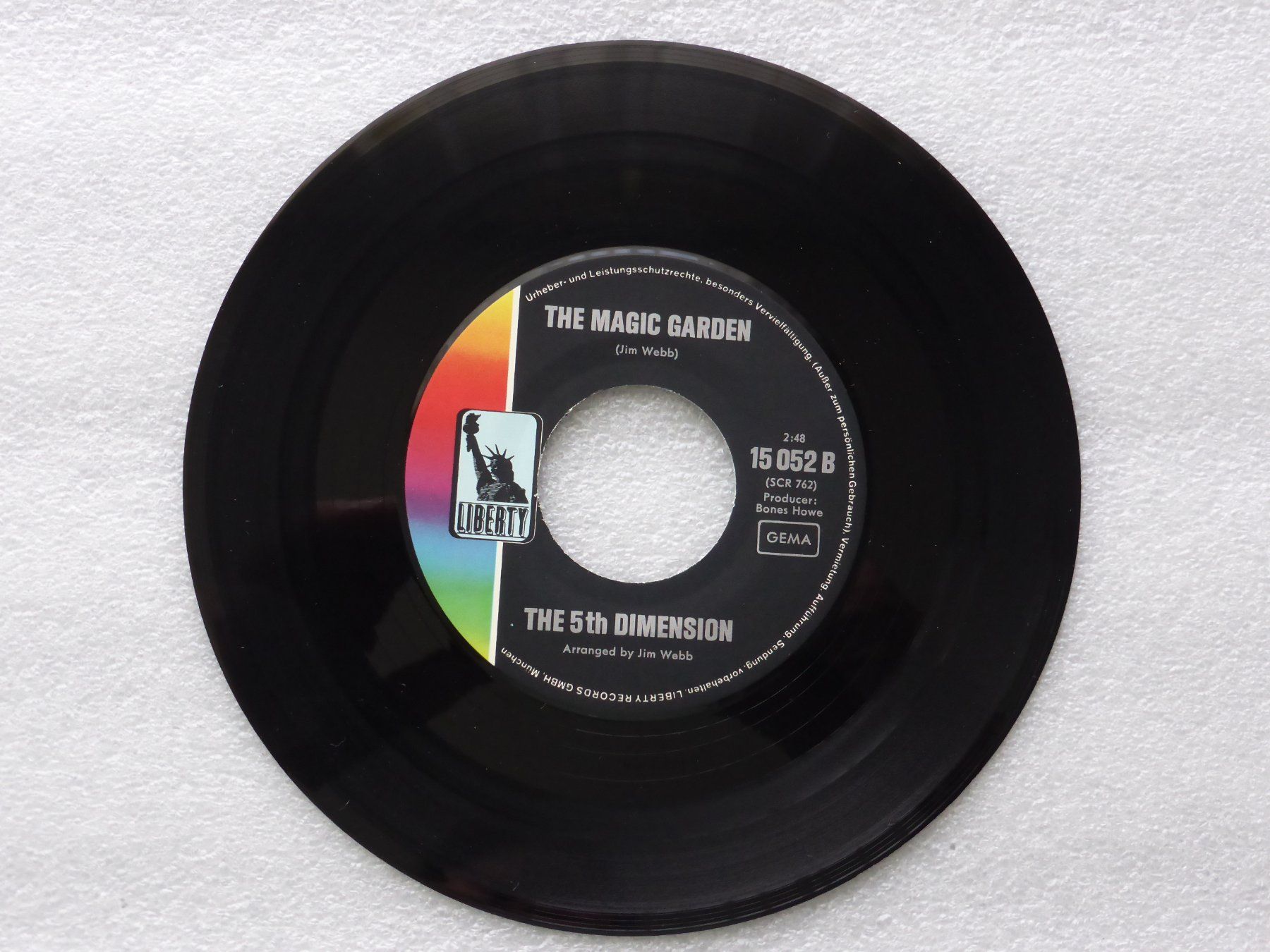 Schallplatten: Vinyl Single   THE 5th DIMENSION – Gebraucht aus Küssnacht am Rigi von Mondkinder 2