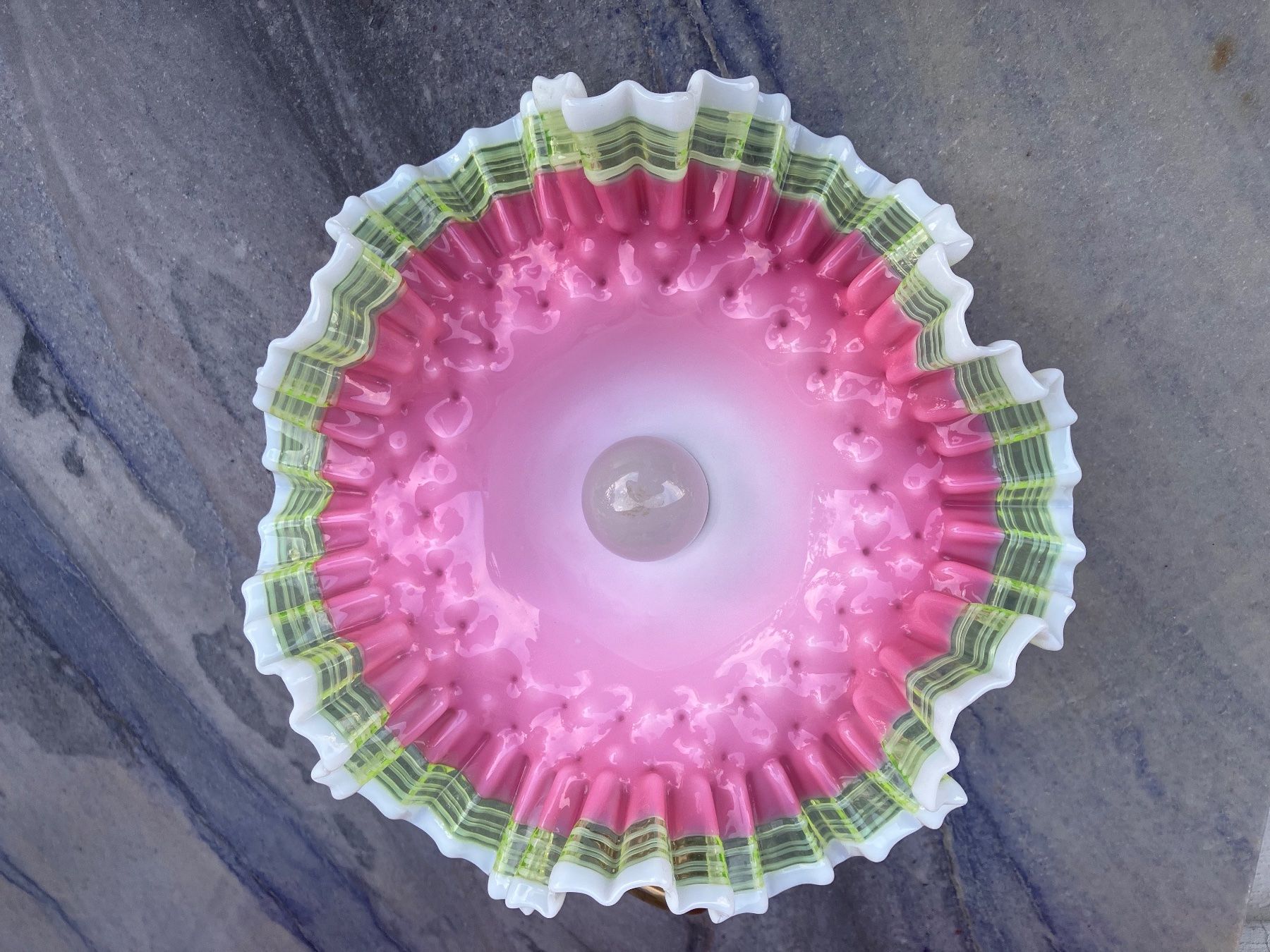 Lampadari & plafoniere: Antik Jugendstil Murano Deckenlampe Top Zustand – Usato da Zürich venduto da Artnuvo 9