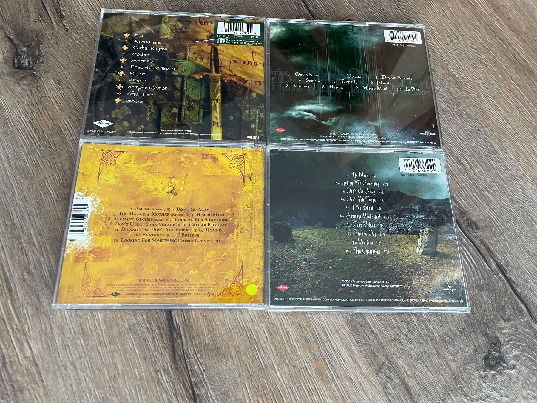 CDs: 4x Era – Neuf (Voir description) à Reinach AG par trigger7811 1