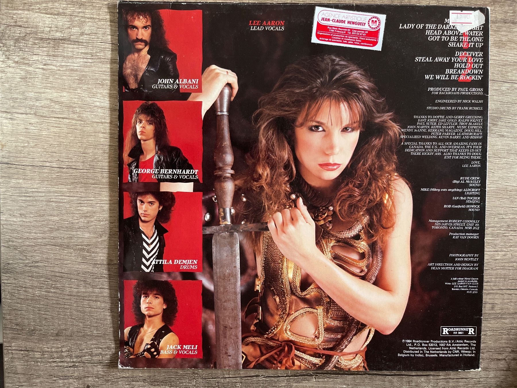 Dischi in vinile: A80/Lee Aaron - Metal Queen – Usato da Frutigen venduto da Philippe_jsp 1
