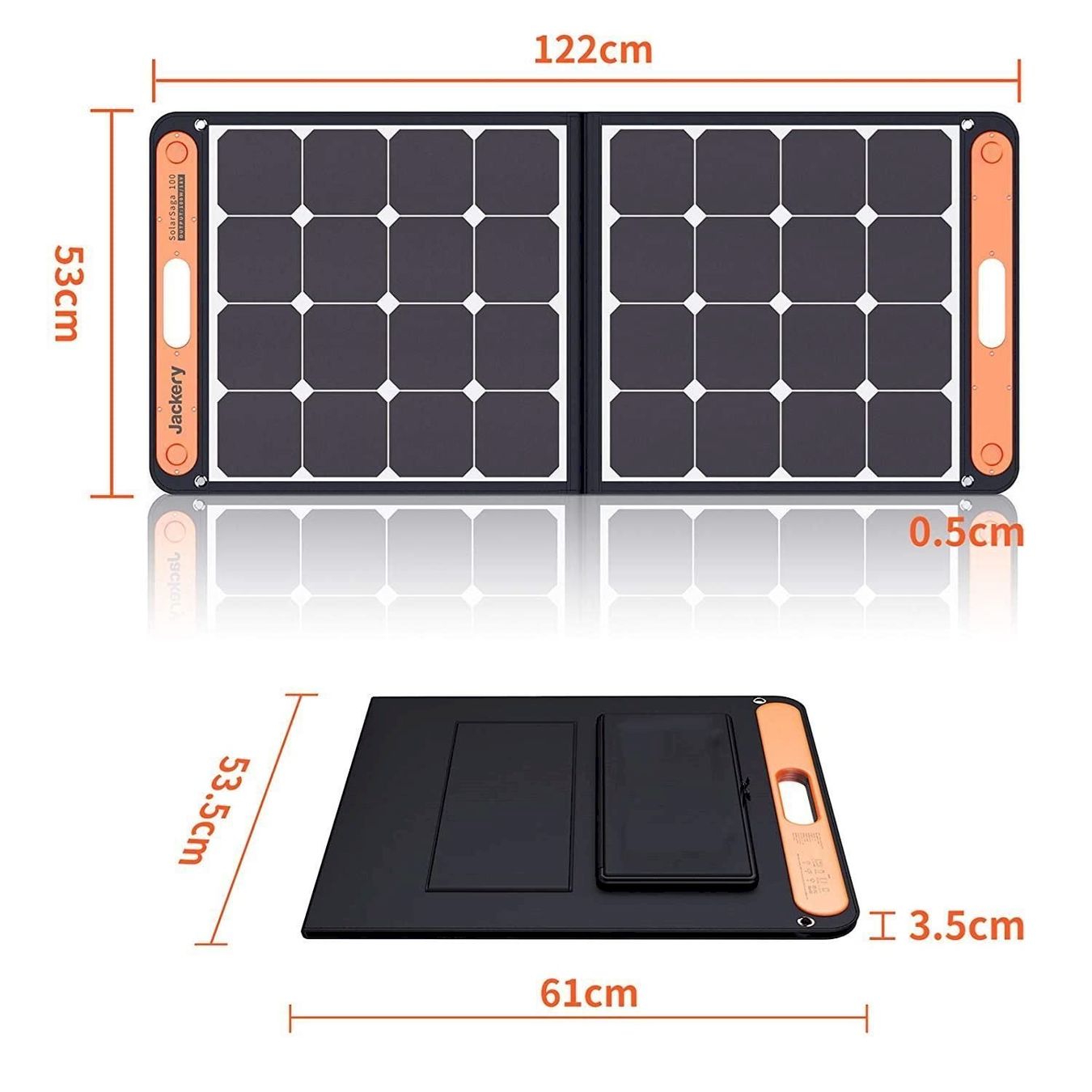 Dispositivi a energia solare: Jackery SolarSaga 100 Solarpanel – Nuovo e nell'imballaggio originale da Bottighofen venduto da zaap 1