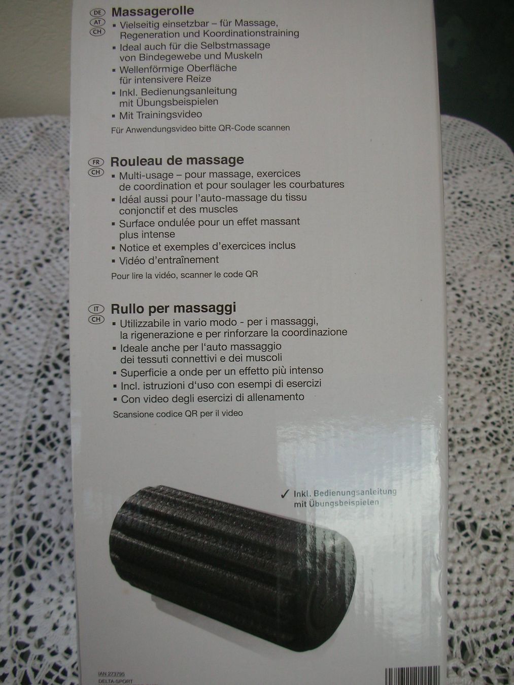Massagegeräte: Massagerolle  CRIVIT – Neu und originalverpackt aus Rheinfelden von Javea4 1