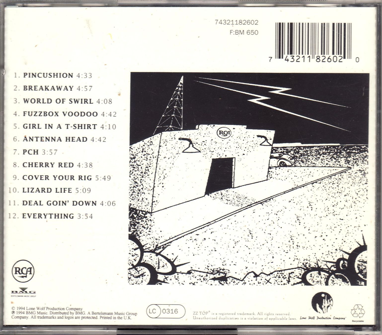 CD: ZZ Top – Antenna – Nuovo (secondo la descrizione) da Boussens venduto da catfood01 1