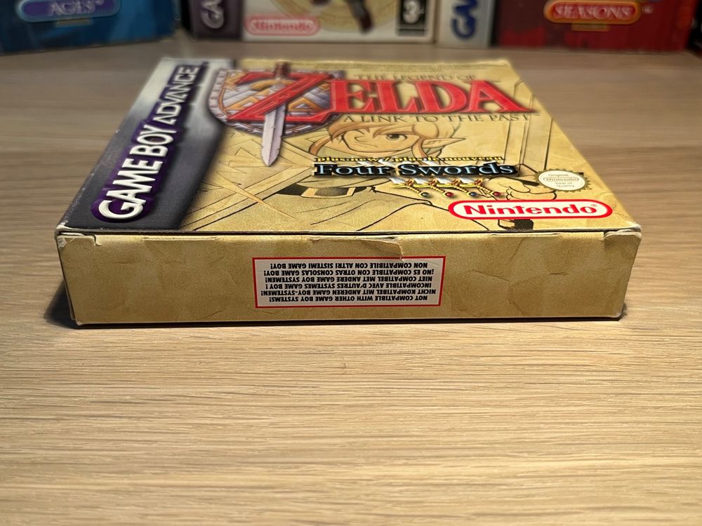 The Legend of Zelda A Link to the Past + Four Swords - Nintendo Gameboy Advance - Jeux vidéo