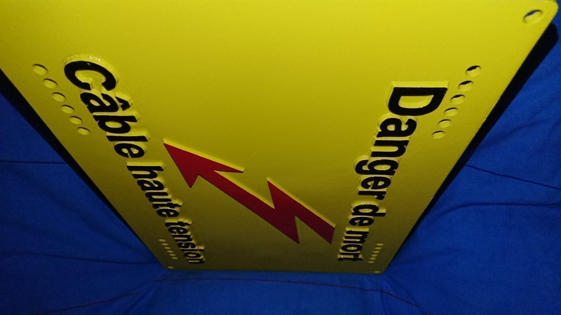 Insegne: Panneau danger de Mort / panneau en métal – Nuovo (secondo la descrizione) da Cortaillod venduto da signep 4