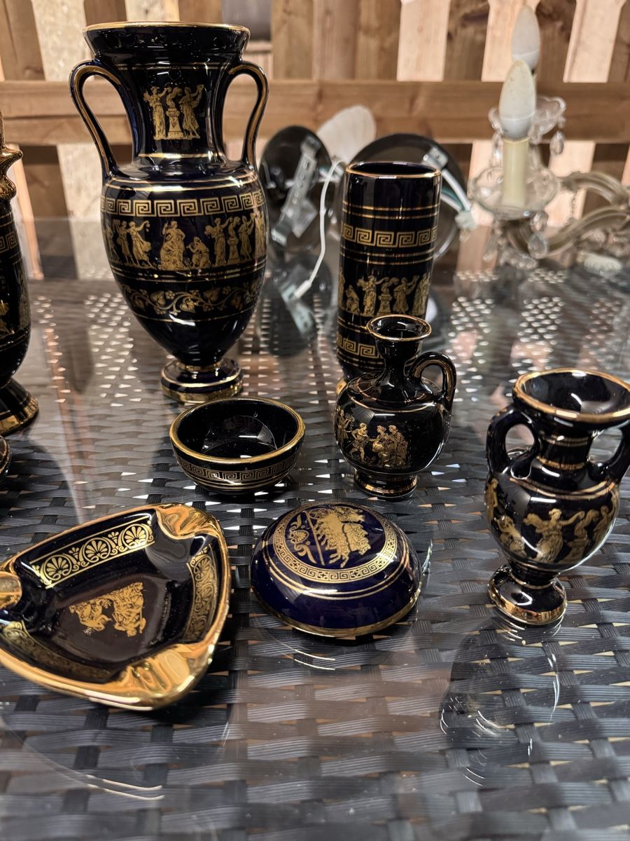 Toutes les décorations: Keramik Set griechisch handgefertigt  – D'occasion à Kümmertshausen par Ghost75 1