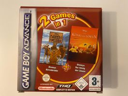 2 in 1: Bärenbrüder & König der Löwen - GBA - OVP