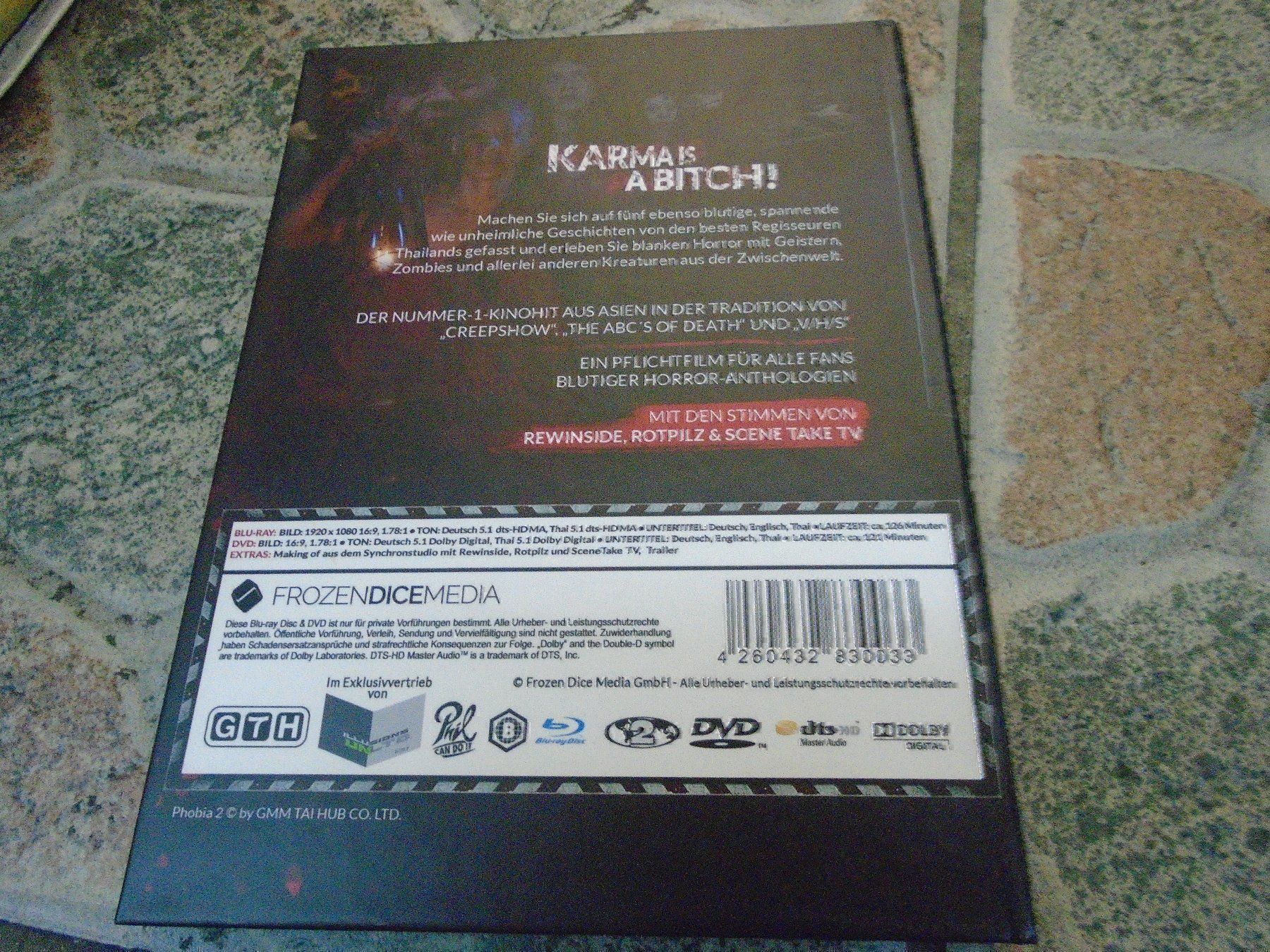 Tutti i DVDs: Phobia 2 MEDIABOOK – Usato da Olten venduto da Disc-Ausverkauf 3