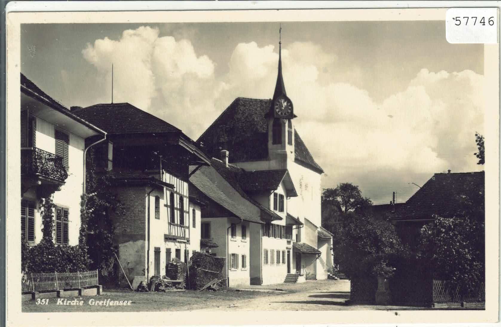 Cartes postales: Greifensee - Kirche – D'occasion à Ettingen par Kartenplanet