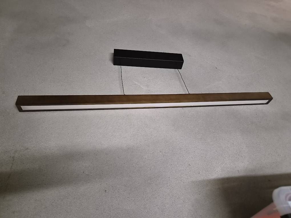 Lampadari & plafoniere: Globo Olivus LED-Pendelleuchte Holzoptik  – Usato da Melchnau venduto da Rhabarber_98 1
