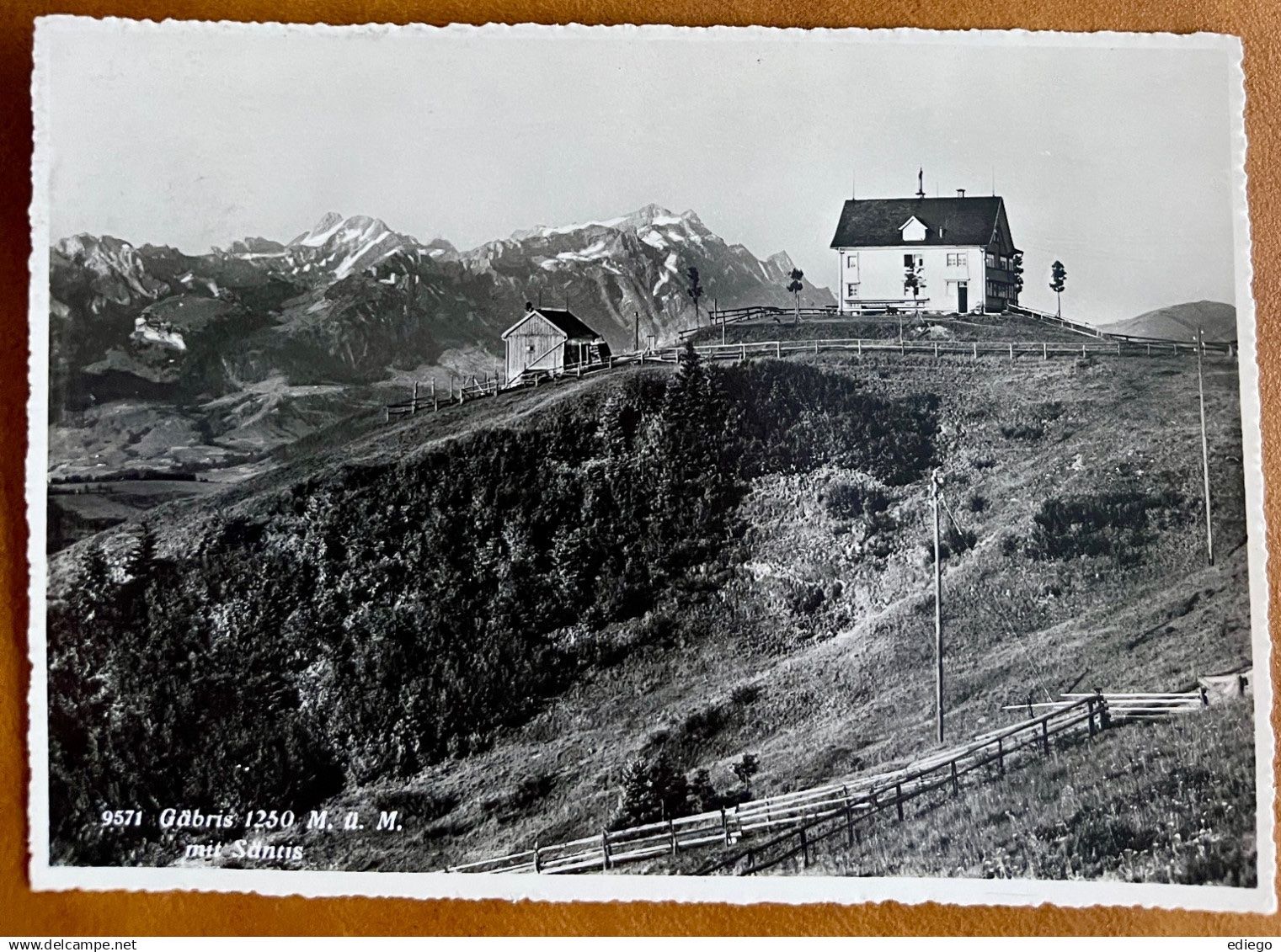Ansichtskarten: Gäbris - 1944 – Gebraucht aus Lutry von Ediego