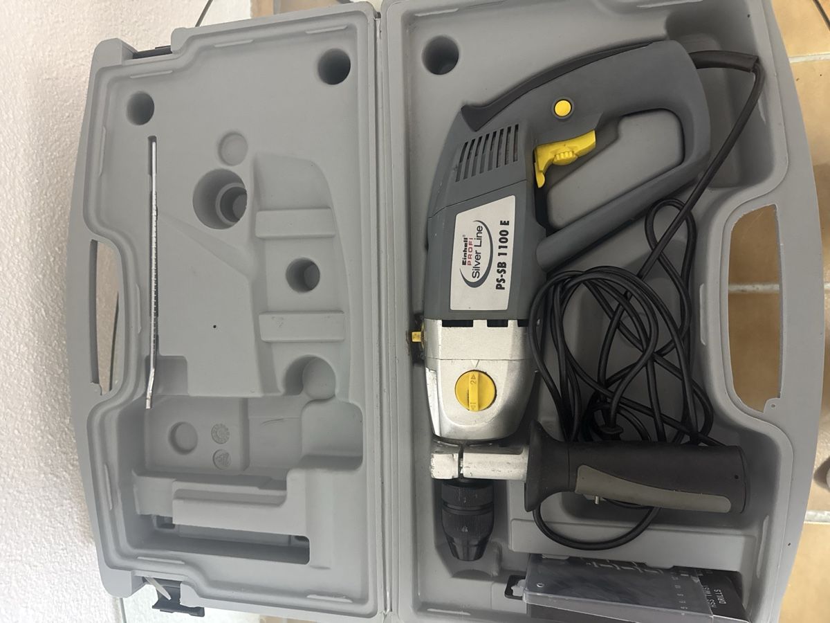 Trapani: Perceuse Einhell PS-SB 1100 E, avec accessoires - Super! – Usato da Soyhières venduto da Jura22 1