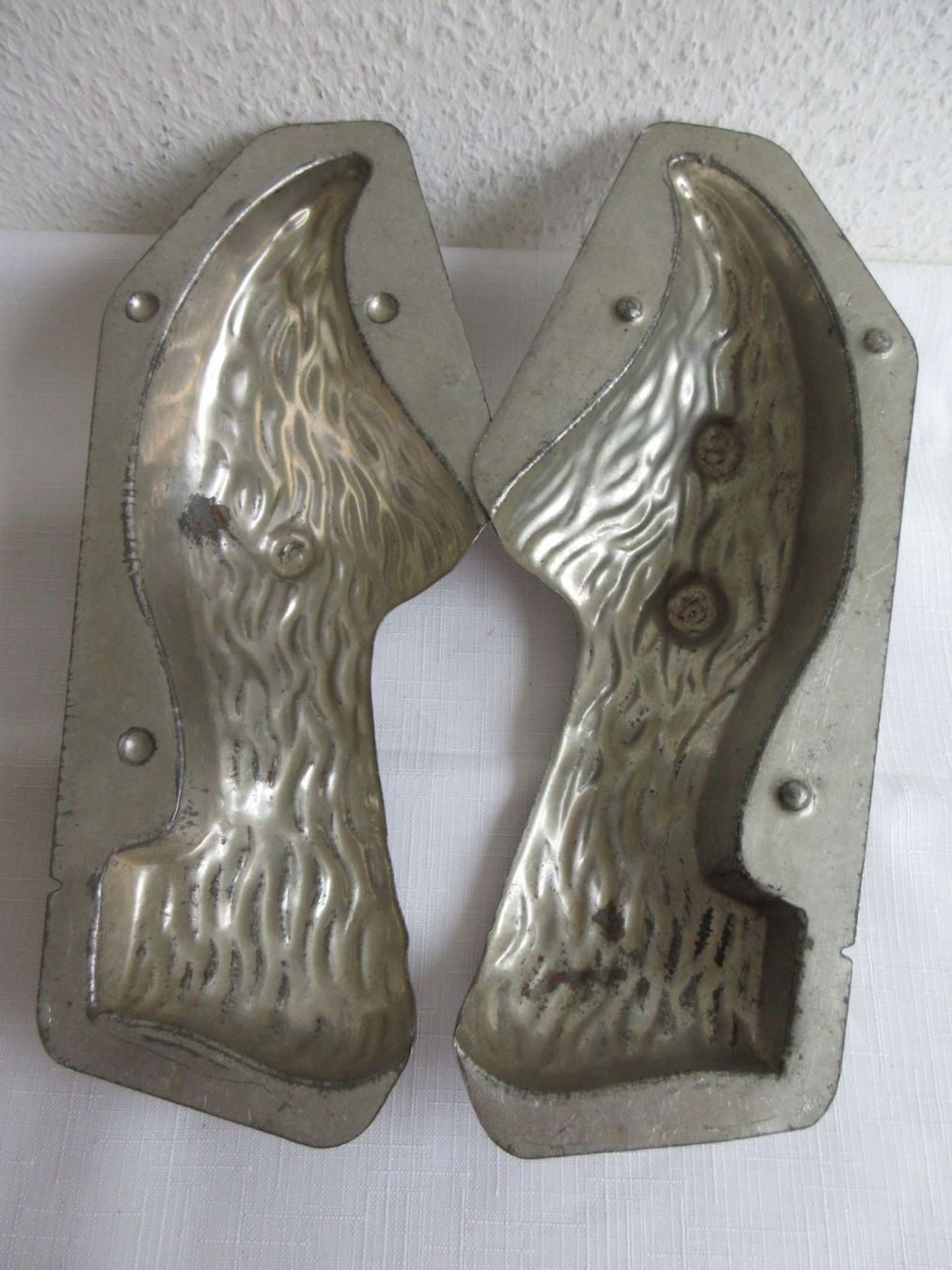 Teglie da forno: Antike Schokoladenform, Giessform, grosser Schuh – Usato da Binningen venduto da Oldfashion