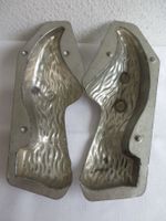 Antike Schokoladenform, Giessform, grosser Schuh