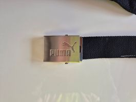 Puma Gürtel mit Silberfäden bestickt