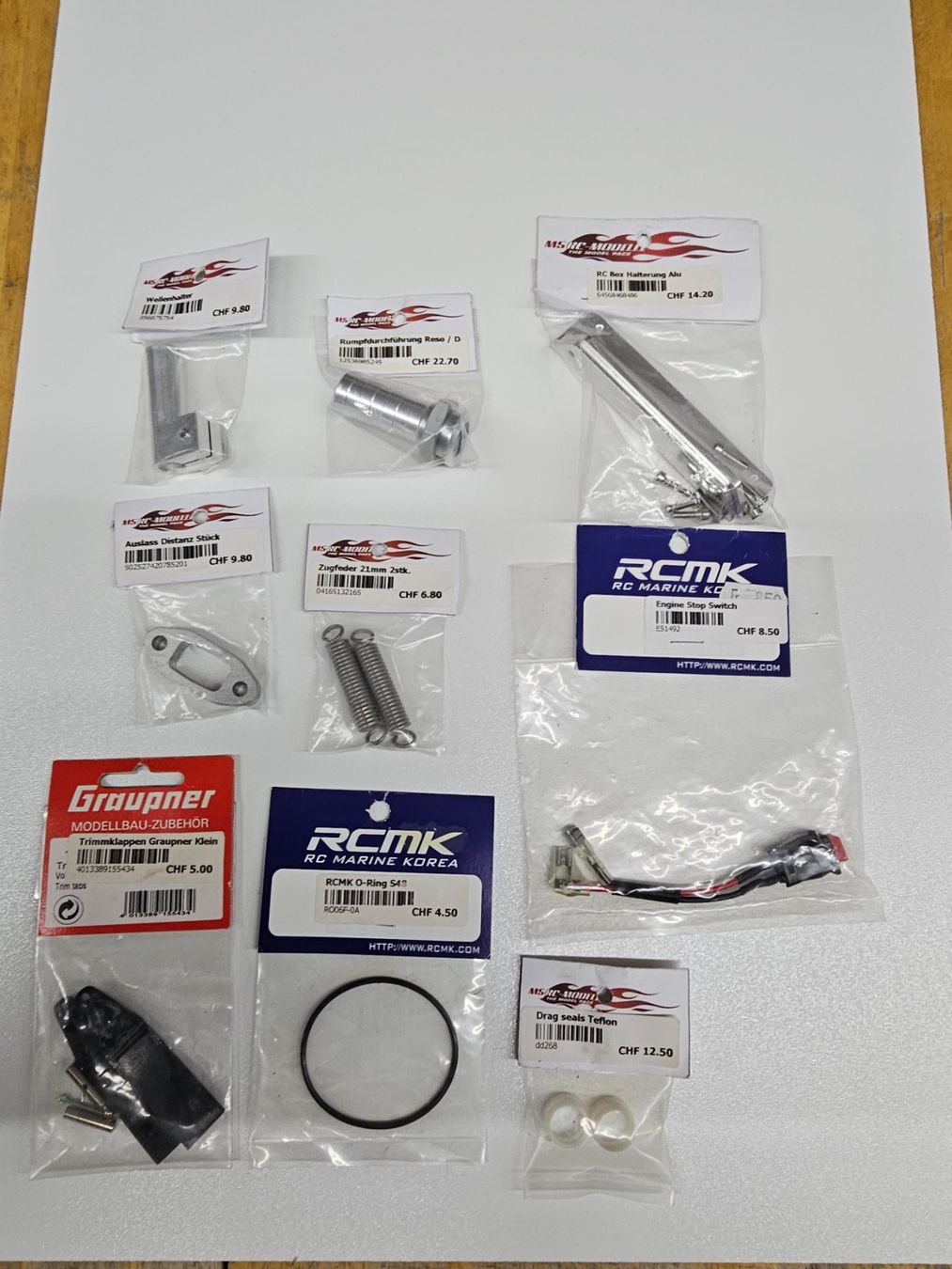 RC Modellbau: Diverse Boots Zubehör – Neu und originalverpackt aus Rüti ZH von Madeira14
