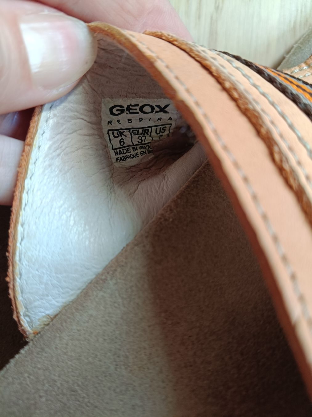 Geox Damenschuhe: GEOX Respira Sandalen, Grösse 37 – Gebraucht aus Adliswil von Vimovi 1