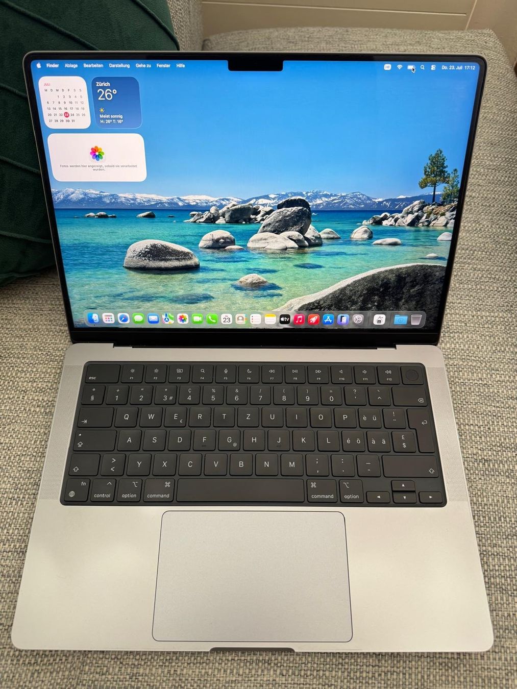 Apple Notebook: MacBook Pro M1 Pro, 32GB RAM, 1TB SSD, 10C CPU, 16C GPU, CH – Usato da Forch venduto da MarjanDings