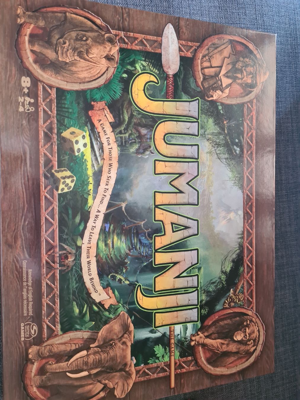 Spiele: Jumanji Boardgame Englishsprachig – Neu (gemäss Beschreibung) aus Schaffhausen von gle_6gfp