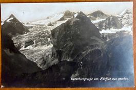 Wetterhorngruppe von Kohfluh - Gletscher 1927
