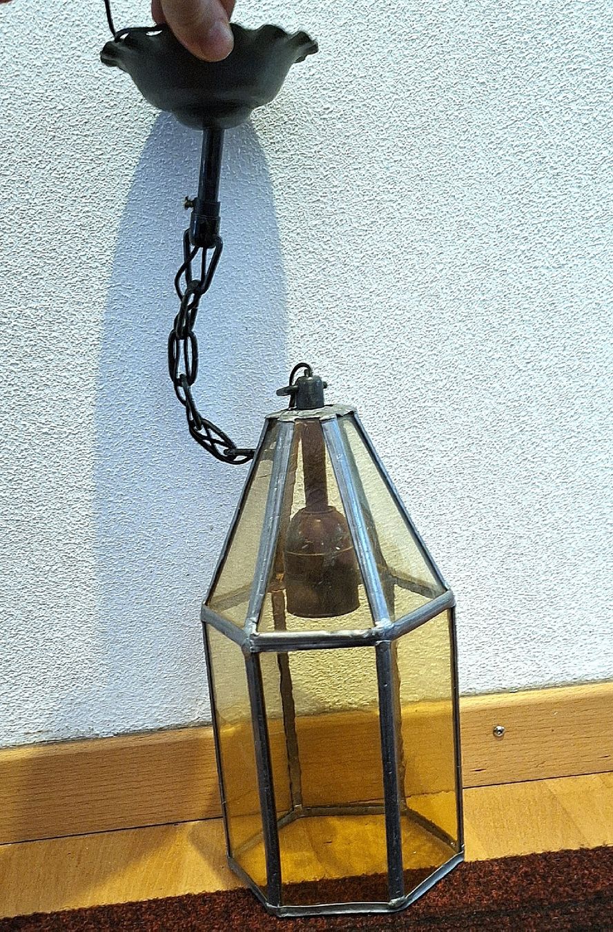 Kronleuchter & Deckenlampen: Hängelampe/ Laterne / Glas – Gebraucht aus Emmenbrücke von abu_9mj8 3