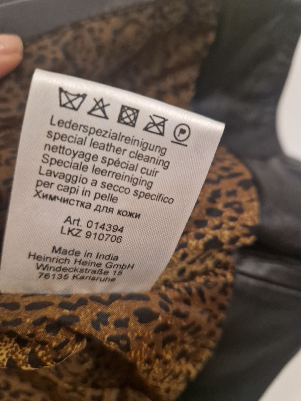 Heine Jacken: Lederjacke Bolero Heine – Gebraucht aus Wettingen von SC_8777 5