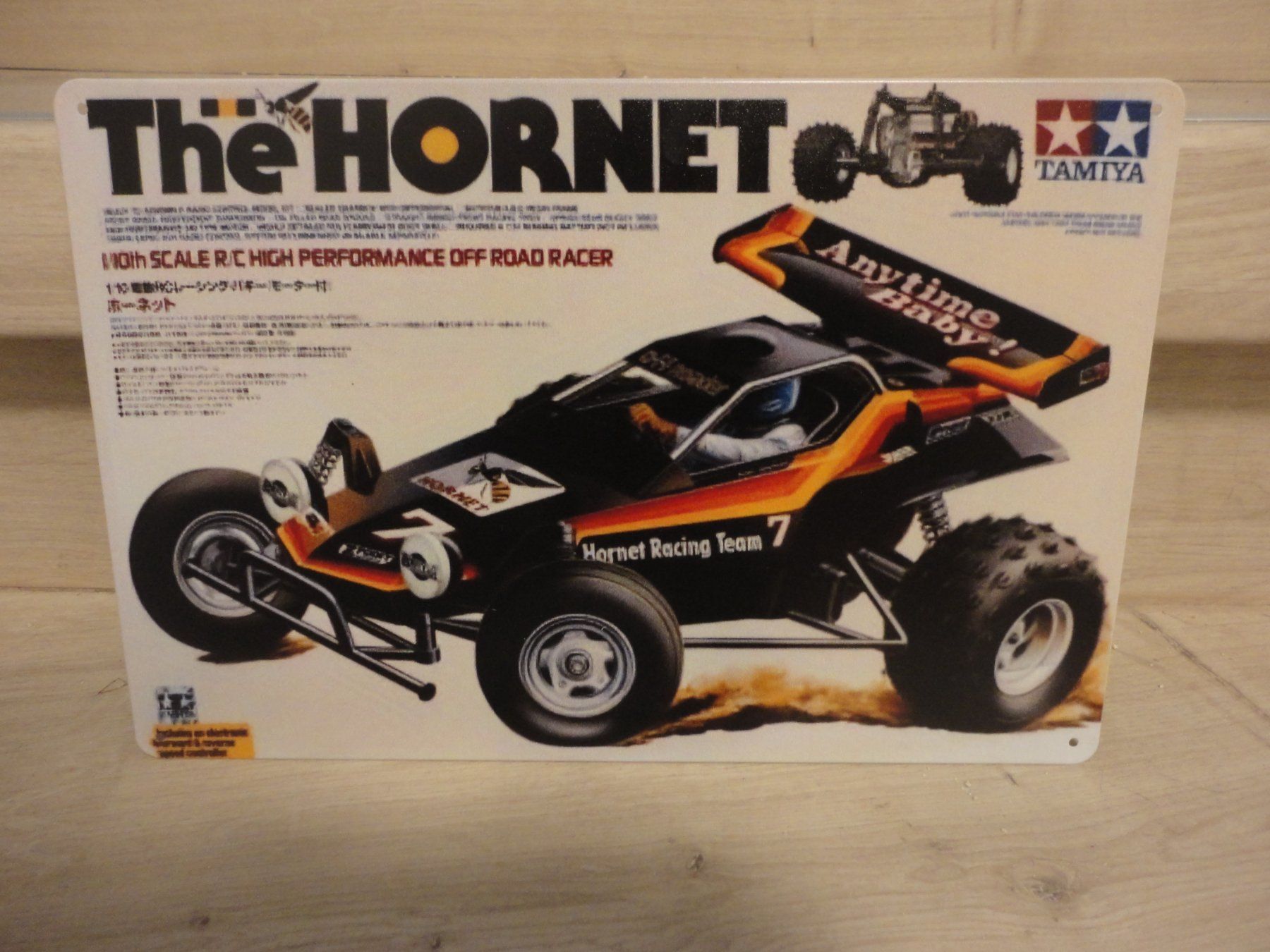 Modellismo RC: Blechschild, cooler Hingucker! Retro! – Nuovo e nell'imballaggio originale da Horgen venduto da RcModell