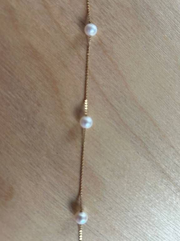 Armbänder & -reifen: 18 Karat Goldarmband mit Perlen – Gebraucht aus Luzern von lou4444 2