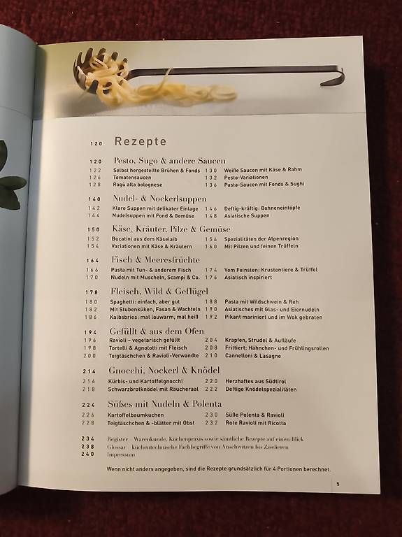 Libri: Kochbuch Teubner Das grosse Buch der Teigwaren – Usato da Boll venduto da pat_9xqc 3