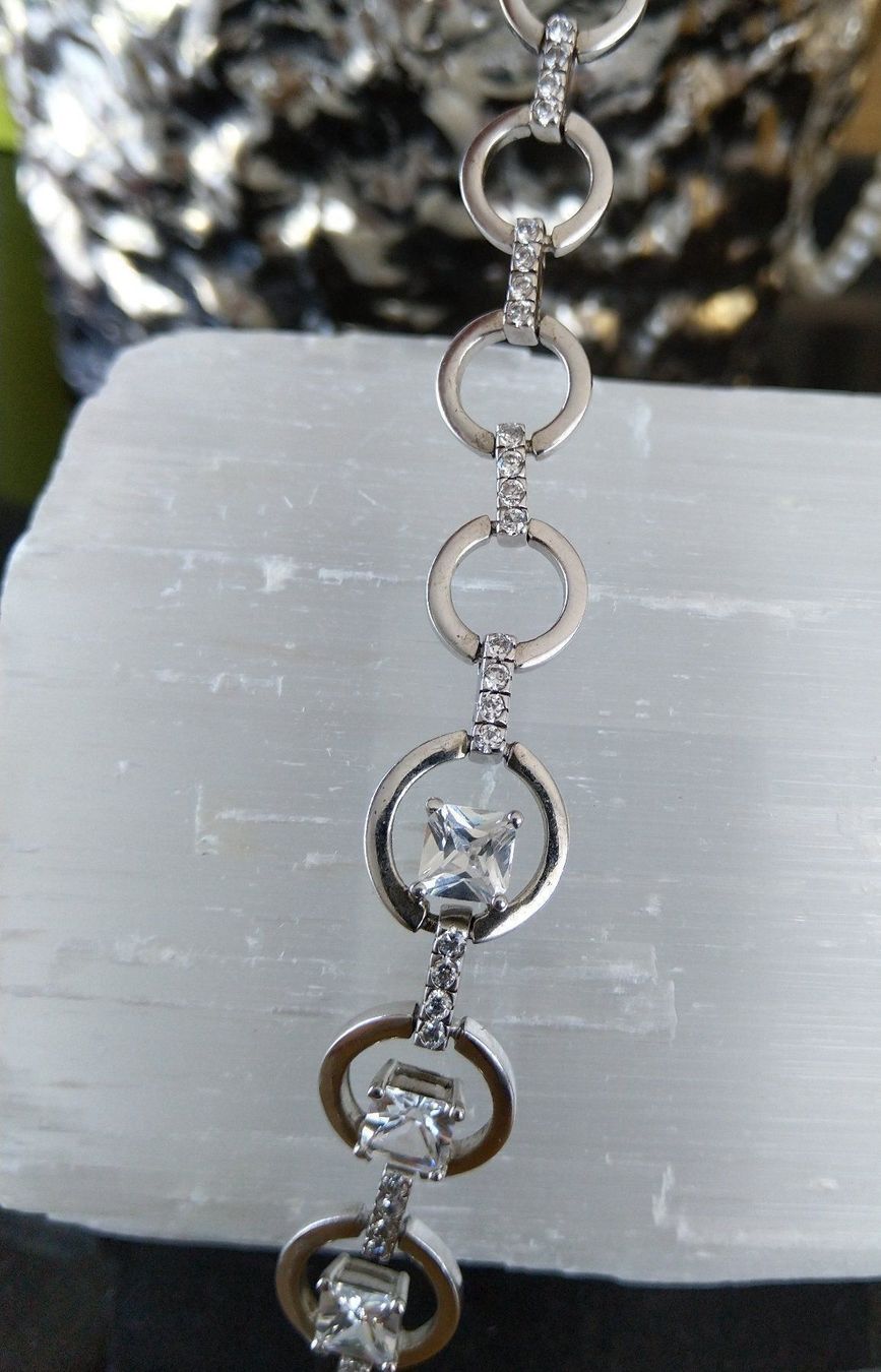 Catenine: GLITZER HALS KETTE 925 SILBER – Usato da Romanshorn venduto da Glitzer-Paradies 2