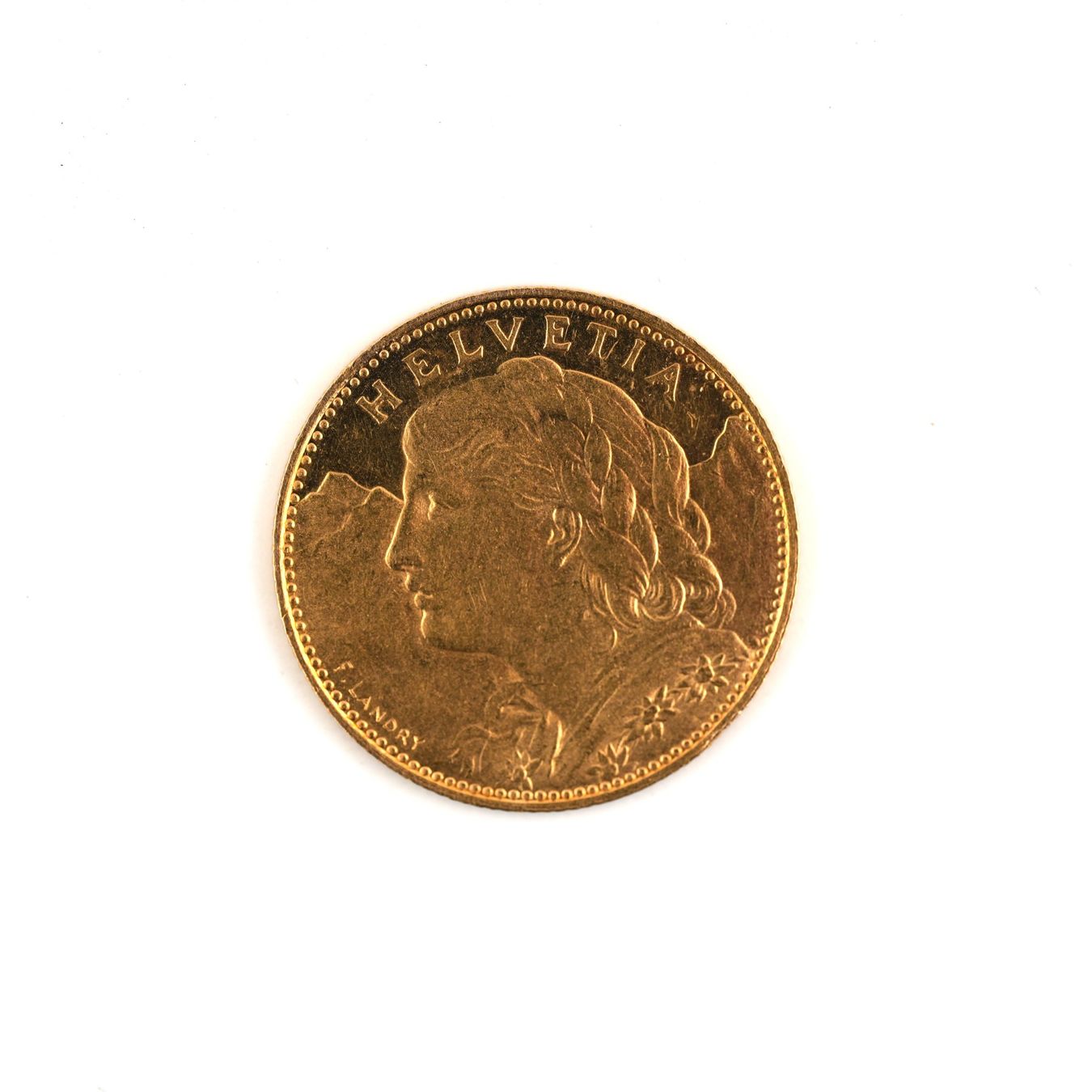 Tutti le monete: Goldvreneli 10Fr 1922 – Usato da Basel venduto da Edelmetallhaus.com 1
