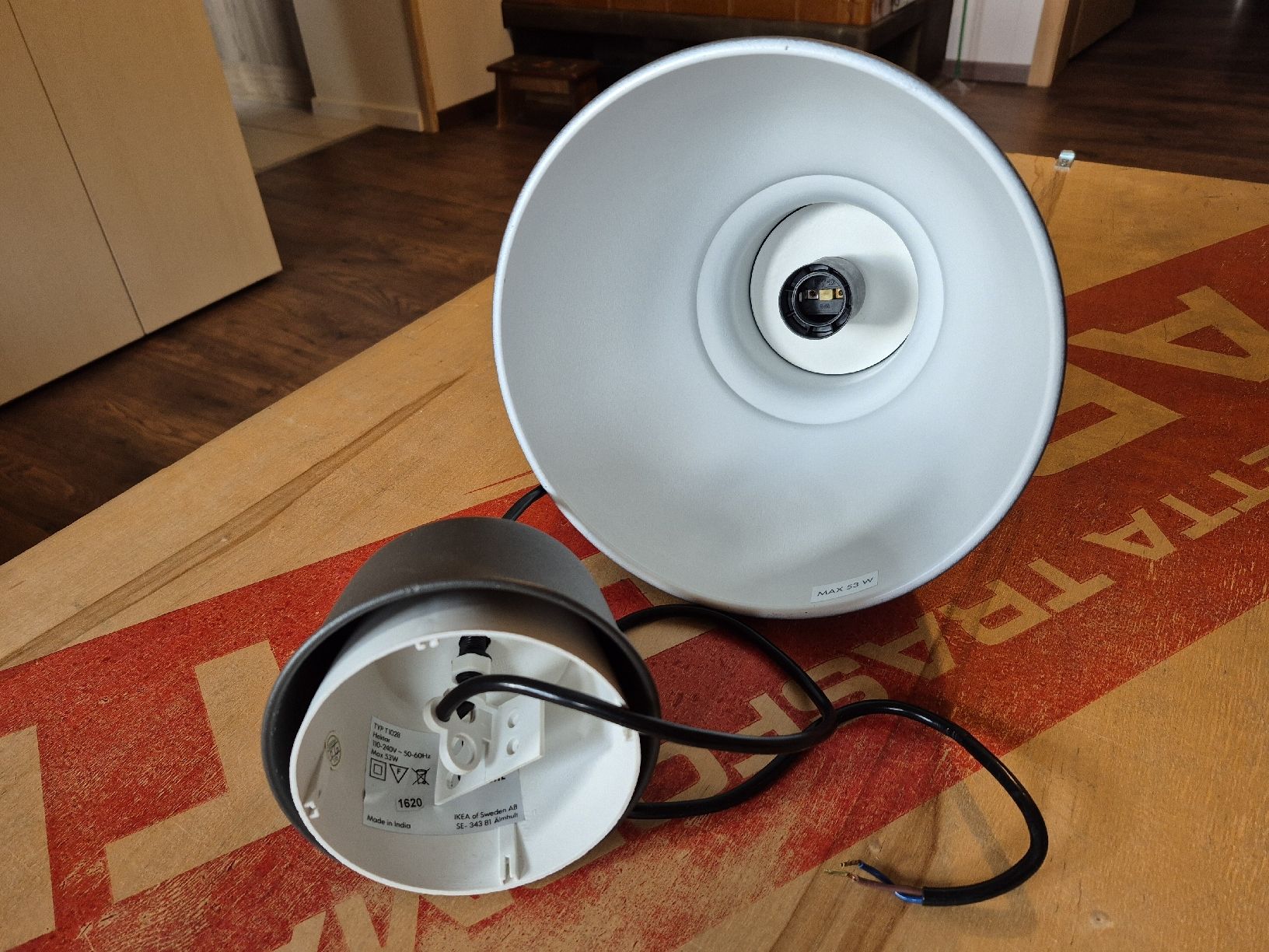 Ikea Lampadari & plafoniere: Hängelampe in Industrial Design – Usato da Oberfrittenbach venduto da Alfetta_gtv 3