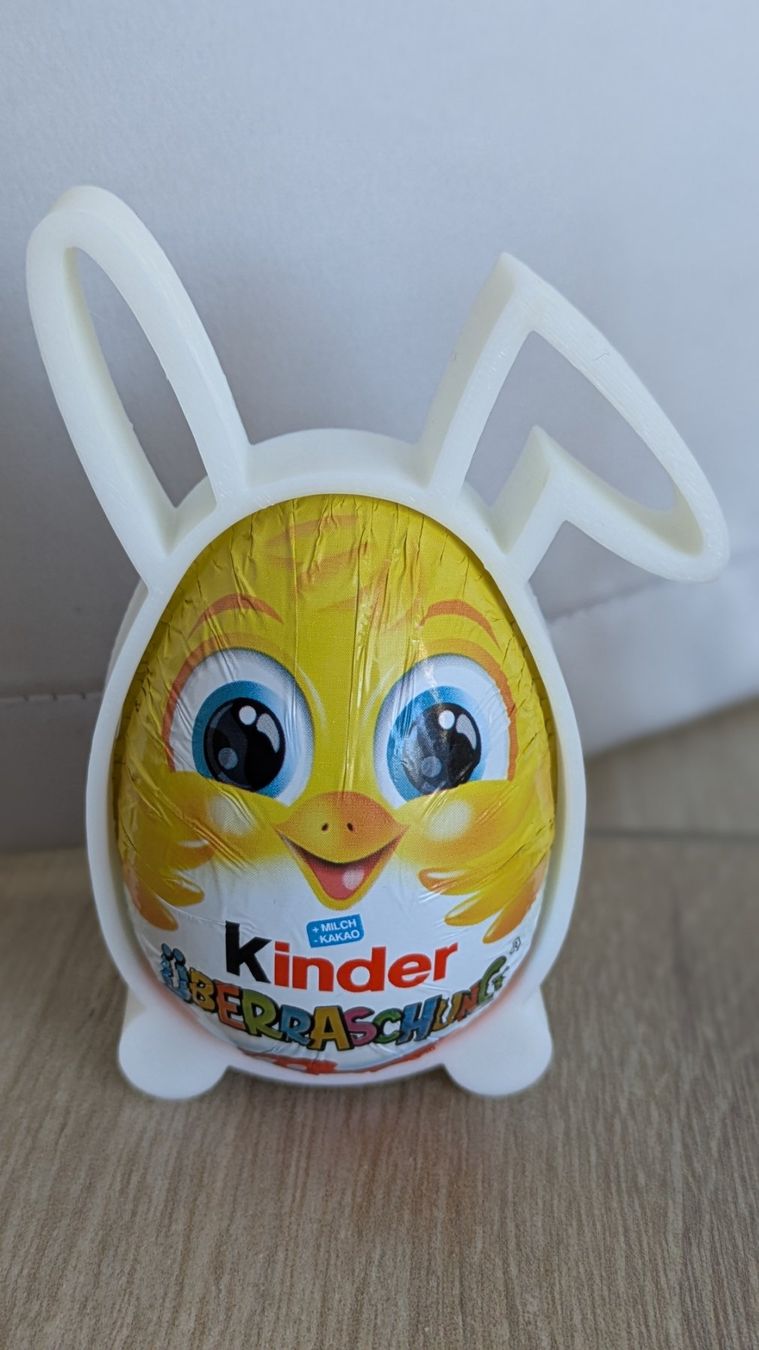 Tutte le decorazioni: Kinderüberraschungs - Halterung - Bunny – Nuovo e nell'imballaggio originale da Staufen venduto da Fleby84 1