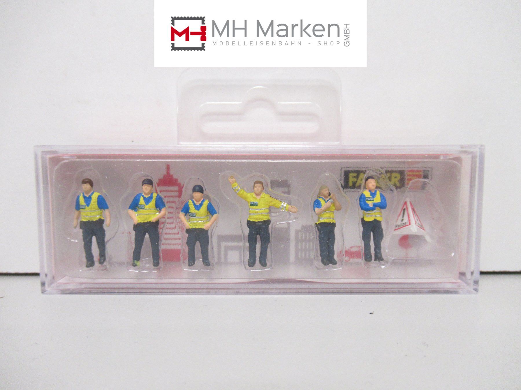 Faller Modelleisenbahnen: Faller 190789 Figurenset "Polizeikontrolle Schweiz 2" H0 – Neu und originalverpackt aus Basel von mhmarken
