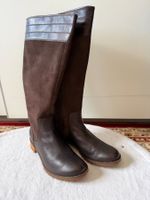 Bottes hautes Timberland en cuir marron 37