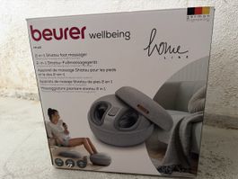 Beurer FM 120 Shiatsu Fussmassagegerät 2-in-1 neu
