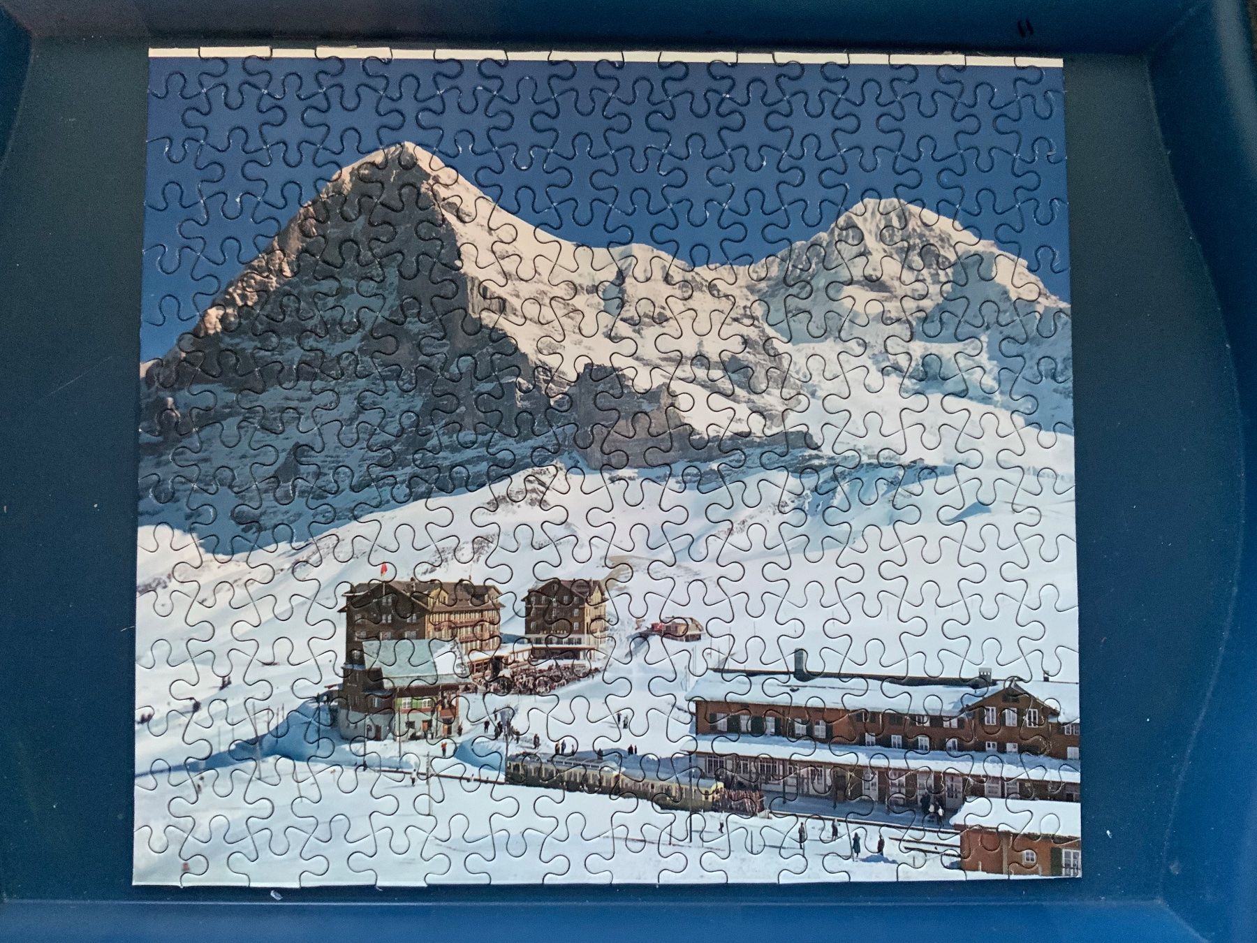 Puzzle: Puzzle Zig-Zag, Scheidegg, Eiger – Usato da Münchenbuchsee venduto da kruseli 1
