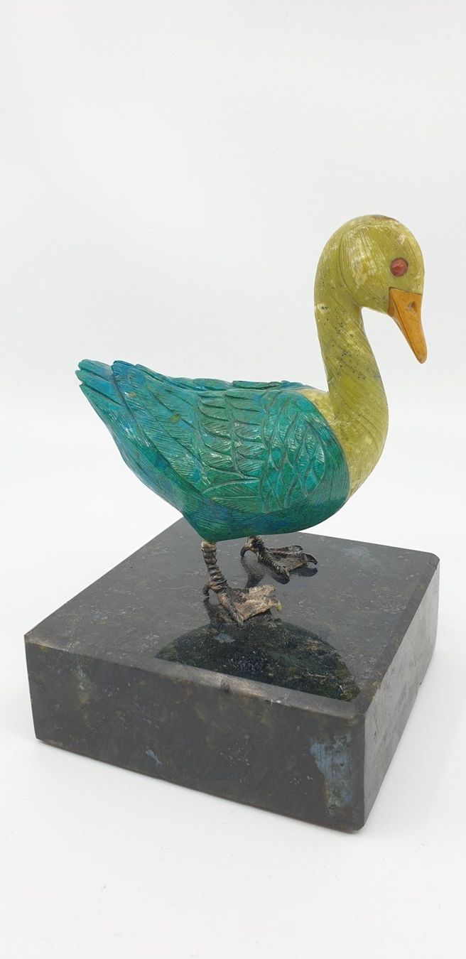 Statuette: Ente auf Steinsockel – Usato da Emmen venduto da magelan 2