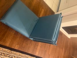 Sonnenliege verstehbar  blau 60x53x26 cm neu in OVP