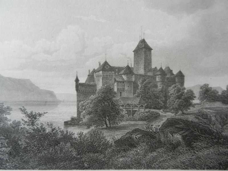Stiche: Schloss Chillon château – Gebraucht aus Risch von Rischli15 2