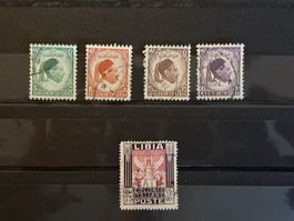 Timbres Libye lot 5 timbres collection philatélie