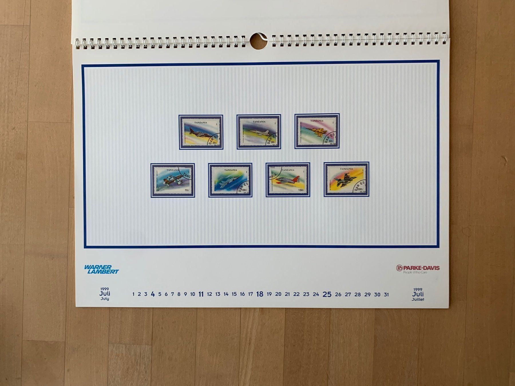 Tutti i francobolli: Briefmarkenkalender 1999 – Usato da Zollikon venduto da Xblanka 8