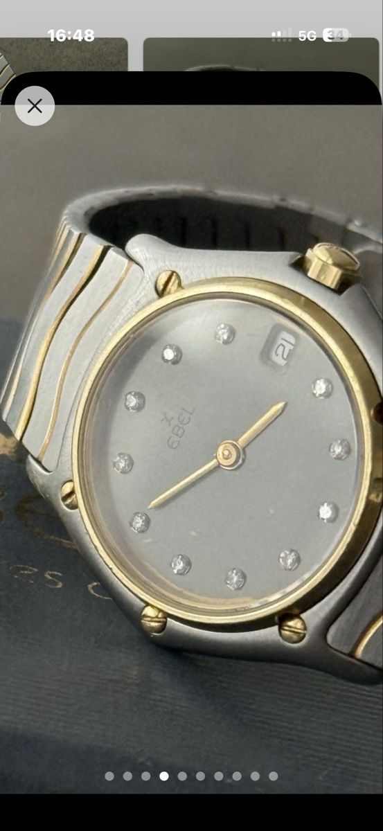 Ebel Orologi: Ebel Sport Classic mit Diamanten ref: 181908 Damenuhr – Nuovo (secondo la descrizione) da Meiringen venduto da Prophet04