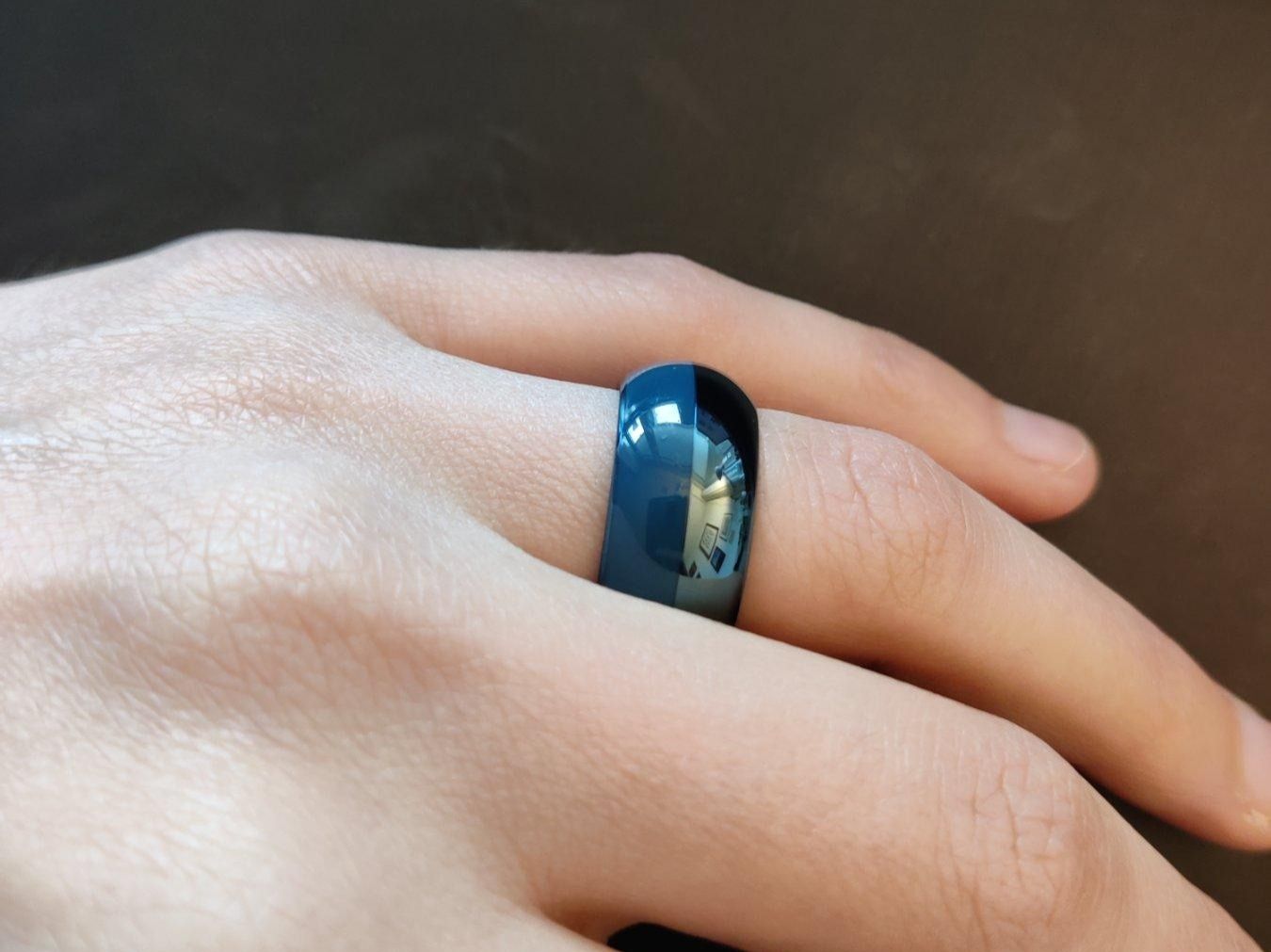 Esprit Anelli: Esprit Ring aus Edelstahl in Blautönen – Usato da Schönenwerd venduto da sal_75dx 2