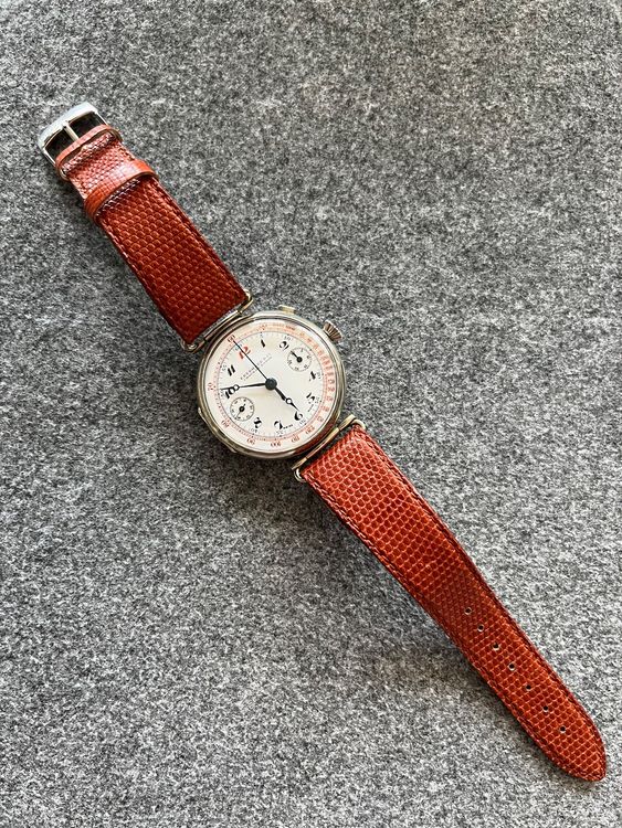 Montre Vintage Eberhard & Co Des Années 1920 - Boîtier Hermétique 'Jean Finger' - Mécanique Manuelle