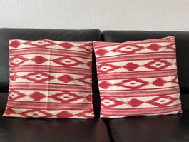 2 MALLORQUINISCHE KISSENBEZÜGE 50/50CM